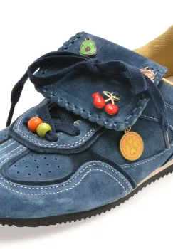 Pantofi sport GRYXX bleumarin, A903, din nabuc imagine