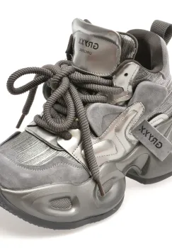 Pantofi sport GRYXX gri, 2568, din material textil imagine