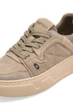 Pantofi sport GRYXX gri, 52312, din piele naturala imagine