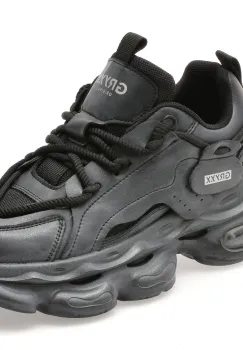 Pantofi sport GRYXX gri, F7801, din material textil si piele naturala imagine