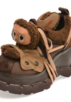 Pantofi sport GRYXX maro, 6116, din piele naturala imagine