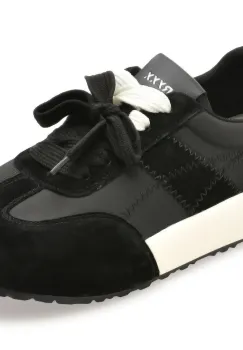 Pantofi sport GRYXX negri, 1123, din material textil imagine