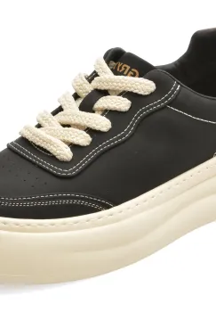 Pantofi sport GRYXX negri, 2028, din piele naturala imagine