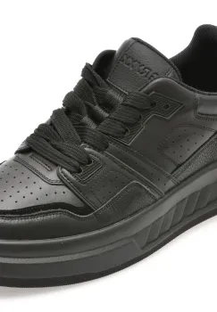 Pantofi sport GRYXX negri, 2987, din piele naturala imagine