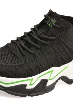 Pantofi sport GRYXX negri, 351208, din material textil imagine