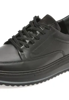 Pantofi sport GRYXX negri, BS4150, din piele naturala imagine