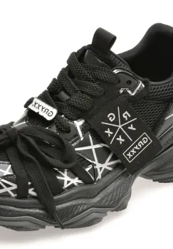 Pantofi sport GRYXX negri, LN36, din material textil imagine