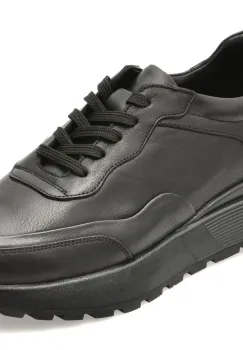 Pantofi sport GRYXX negri, M7609, din piele naturala imagine