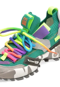 Pantofi sport GRYXX verzi, 18159, din material textil imagine