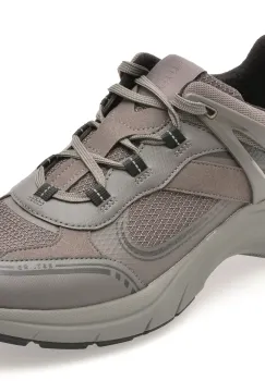 Pantofi sport HUGO gri, 8581, din material textil imagine