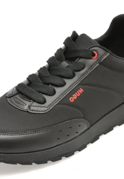 Pantofi sport HUGO negri, 7840, din material textil imagine