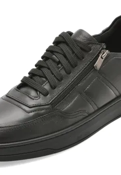 Pantofi sport MARCO BUFFON negri, BF1200, din piele naturala imagine