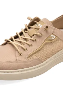 Pantofi sport OTTER bej, T9329, din material textil imagine