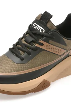 Pantofi sport OTTER kaki, 93516, din material textil imagine