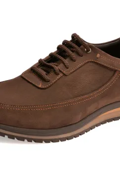 Pantofi sport OTTER maro, 4161, din nabuc imagine