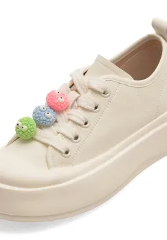 Pantofi sport PASS COLLECTION albi, MQ60013, din piele naturala imagine