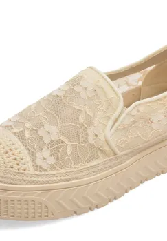 Pantofi sport PASS COLLECTION bej, HT60007, din material textil imagine