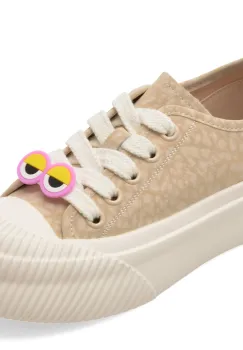 Pantofi sport PASS COLLECTION bej, MQ60010, din piele naturala imagine