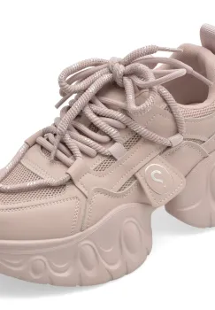 Pantofi sport PASS COLLECTION mov, CM60003, din piele ecologica imagine