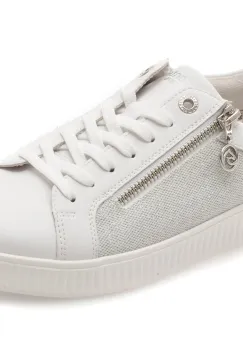 Pantofi sport REMONTE albi, D2E00, din piele naturala imagine