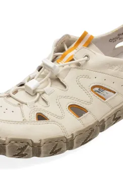 Pantofi sport RIEKER albi, L0381, din piele naturala imagine