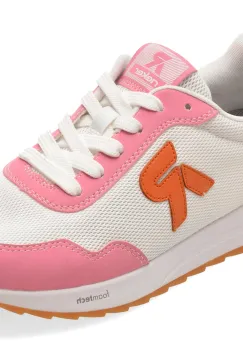 Pantofi sport RIEKER albi, W2404, din material textil imagine