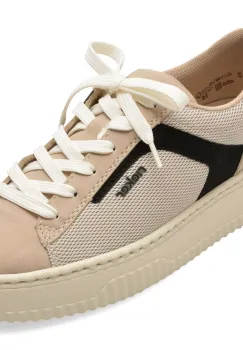 Pantofi sport RIEKER bej, N9900, din material textil imagine