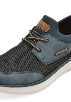 Pantofi sport RIEKER bleumarin, B9643, din material textil imagine