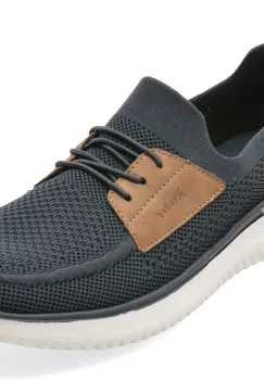 Pantofi sport RIEKER bleumarin, B9656, din material textil imagine