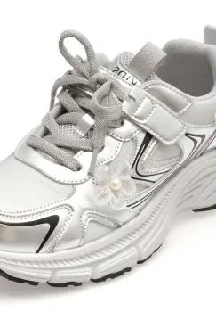 Pantofi sport SELECTION KIDS argintii, 532209, din material textil imagine