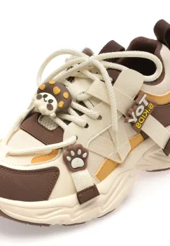 Pantofi sport SELECTION KIDS bej, 25110, din piele ecologica imagine