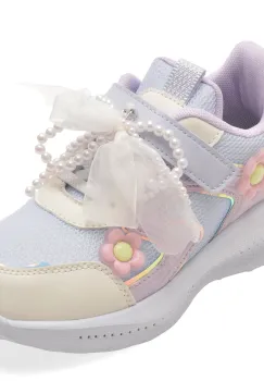 Pantofi sport SELECTION KIDS mov, W913, din material textil imagine