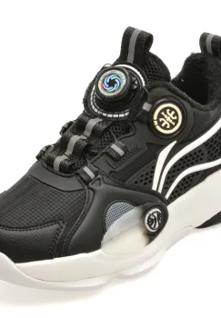 Pantofi sport SELECTION KIDS negri, 25839, din material textil imagine