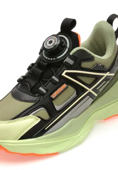 Pantofi sport SELECTION KIDS negri, 8038, din piele ecologica imagine