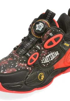 Pantofi sport SELECTION KIDS negri, W865, din piele ecologica imagine