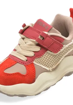 Pantofi sport SELECTION KIDS rosii, W325, din material textil imagine