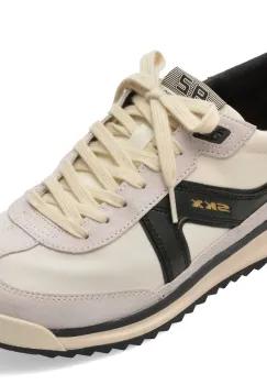 Pantofi sport SKECHERS alb-negru, SKX 92, din material textil imagine