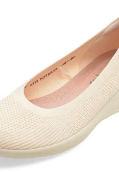 Pantofi sport SKECHERS bej, 158987, din material textil imagine