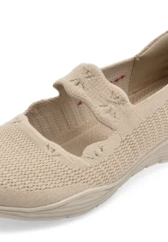 Pantofi sport SKECHERS bej, SEAGER, din material textil imagine