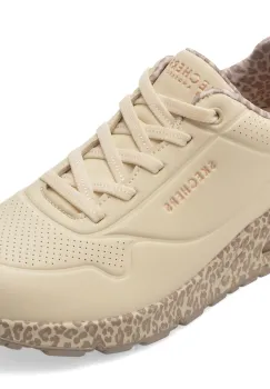 Pantofi sport SKECHERS bej, UNO, din piele ecologica imagine