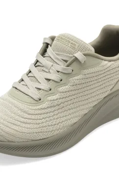 Pantofi sport SKECHERS gri, BOBS MODA FLEX, din material textil imagine