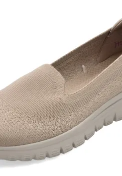 Pantofi sport SKECHERS gri, GRACEFUL, din material textil imagine