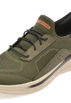 Pantofi sport SKECHERS kaki, SLADE, din material textil imagine
