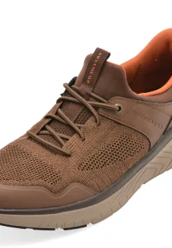 Pantofi sport SKECHERS maro, ARCH FIT CROSSER, din material textil imagine