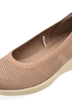 Pantofi sport SKECHERS maro, ARYA, din material textil imagine