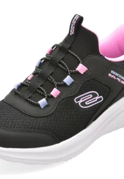 Pantofi sport SKECHERS negri, 303690L, din material textil imagine