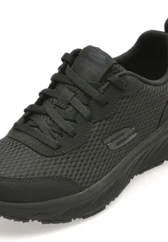 Pantofi sport SKECHERS negri, 404801L, din material textil imagine