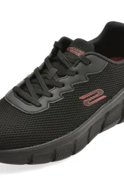 Pantofi sport SKECHERS negri, BOBS B FLEX, din material textil imagine