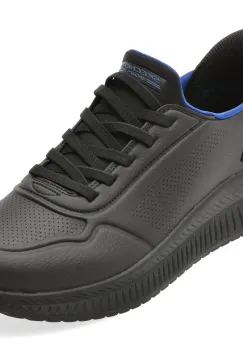 Pantofi sport SKECHERS negri, BOBS SQUAD 4, din piele ecologica imagine