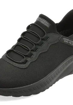 Pantofi sport SKECHERS negri, BOBS SQUAD CHAOS, din material textil imagine